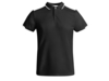 Рубашка-поло Tamil мужская (черный/белый) 3XL (Изображение 1)