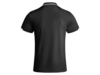 Рубашка-поло Tamil мужская (черный/белый) 3XL (Изображение 2)