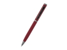 Ручка металлическая шариковая Firenze, софт-тач (красный) 