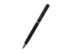 Ручка металлическая шариковая Firenze, софт-тач (черный)  (Изображение 1)