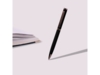 Ручка металлическая шариковая Firenze, софт-тач (черный)  (Изображение 4)