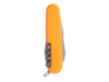 Нож перочинный, 90 мм, 10 функций (оранжевый/серебристый)  (Изображение 4)