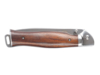 Нож складной Stinger, 106 мм, (серебристый), материал рукояти: сталь/дерево (серебристо-коричневый) (Изображение 2)