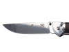 Нож складной Stinger, 105 мм, (серебристый), материал рукояти: сталь/дерево (серебристо-коричневый) (Изображение 4)