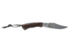 Нож складной Stinger, 92 мм, (серебристый), материал рукояти: сталь/дерево (серебристо-коричневый) (Изображение 3)