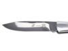Нож складной Stinger, 104 мм, (серебристый), материал рукояти: сталь/дерево (серебристо-коричневый) (Изображение 4)