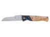 Нож складной Stinger, 105 мм (серебристый), материал рукояти: стеклопластик G10, древесина зебрано (Изображение 1)