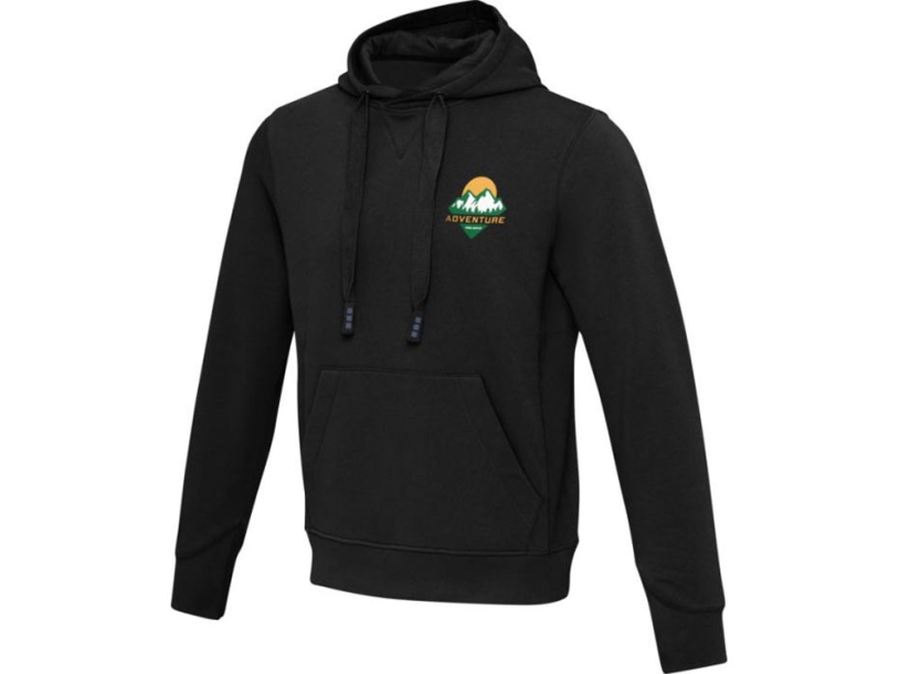 Худи Laguna, унисекс (черный) 3XL (Изображение 7)