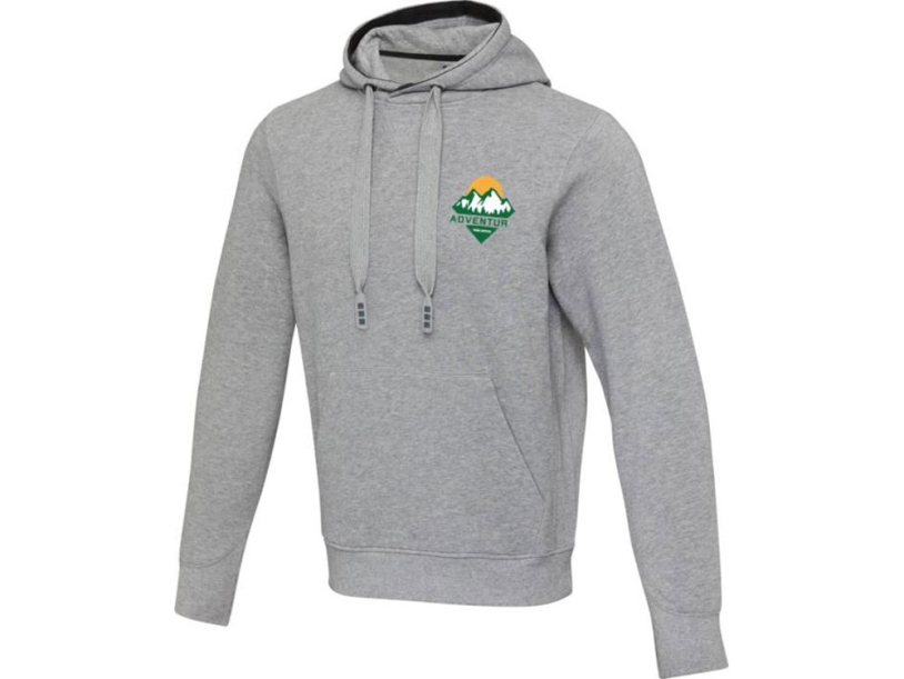 Худи Laguna, унисекс (серый) 3XL (Изображение 7)