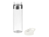 Бутылка для воды Pallant, тритан, 700 мл (белый прозрачный/белый)  (Изображение 2)