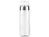 Бутылка для воды Pallant, тритан, 700 мл (белый прозрачный/белый)  (Изображение 4)