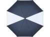 Зонт складной ColorReflex со светоотражающими клиньями, полуавтомат (navy)  (Изображение 11)