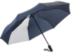 Зонт складной ColorReflex со светоотражающими клиньями, полуавтомат (серый)  (Изображение 12)