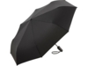 Зонт складной ColorReflex со светоотражающими клиньями, полуавтомат (черный)  (Изображение 2)