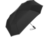 Зонт складной с квадратным куполом Square полуавтомат (черный)  (Изображение 1)