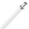 Ручка шариковая Slim Beam, белая (Изображение 2)