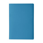 Обложка для паспорта, 13,5 х 19,5 см, голубая, PU soft touch