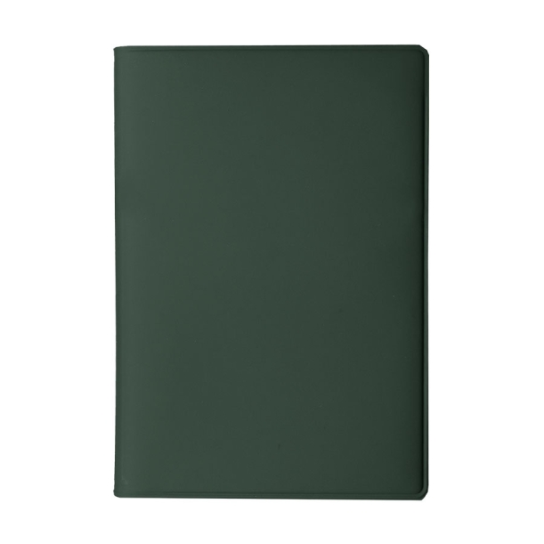 Обложка для паспорта, 13,5 х 19,5 см, зеленая, PU soft touch (Изображение 1)