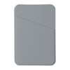 Чехол для карты на телефон, самоклеящийся 65 х 97 мм, серый, PU soft touch (Изображение 1)