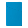 Чехол для карты на телефон, самоклеящийся 65 х 97 мм, голубой, PU soft touch (Изображение 1)
