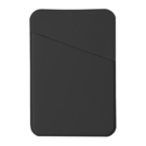 Чехол для карты на телефон, самоклеящийся 65 х 97 мм, черный, PU soft touch