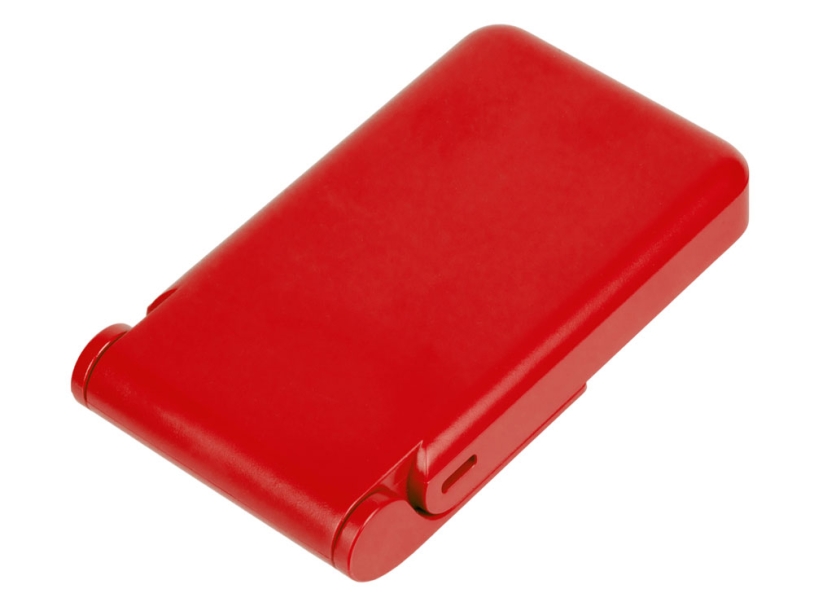Магнитный внешний аккумулятор MagnIQ, 5000 mAh (красный)  (Изображение 8)