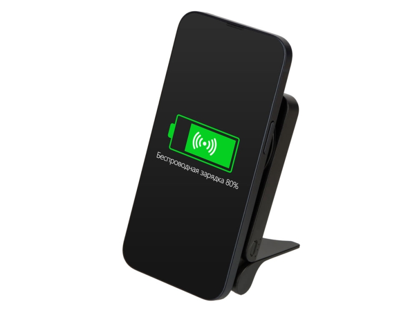Магнитный внешний аккумулятор MagnIQ, 5000 mAh (черный)  (Изображение 2)