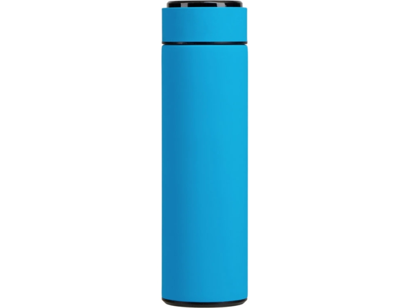 Вакуумный термос Module X с индикатором температуры и медной изоляцией, 500 мл, крафтовый тубус (темно-синий)  (Изображение 3)