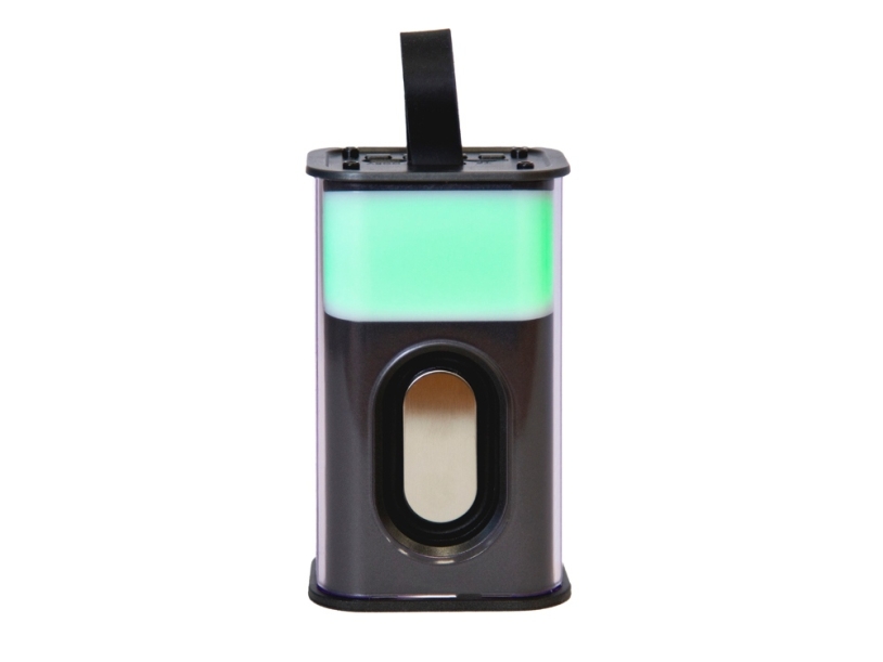 Колонка с RGB подсветкой Sona, черный (Изображение 6)