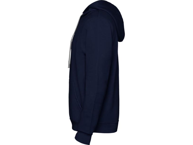 Толстовка с капюшоном Urban мужская (navy/серый меланж) 4XL (Изображение 3)