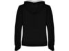 Толстовка с капюшоном Urban женская (черный/серый меланж) XL (Изображение 2)