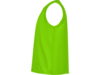 Манишка спортивная Roma, унисекс (неоновый зеленый) XL (Изображение 3)