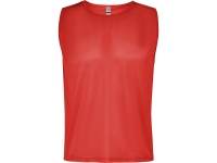 Манишка спортивная Roma, унисекс (красный) XL