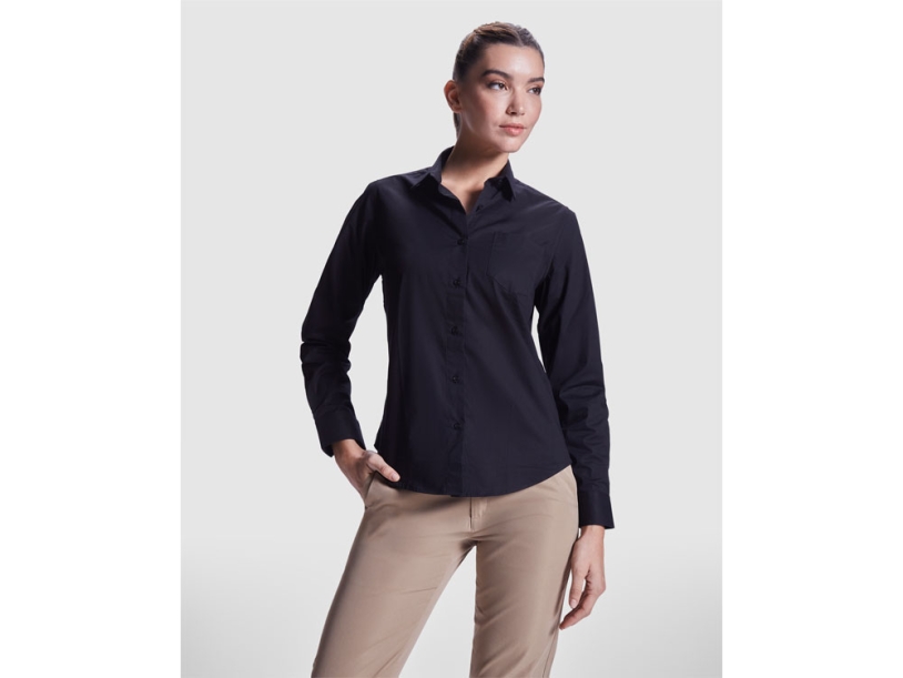 Рубашка Moscu, женская (черный) 2XL (Изображение 7)