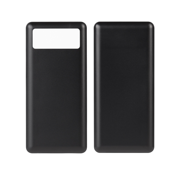 Зарядное устройство "Lumos Max" 20000 mAh с фонариком (черный) (Изображение 1)