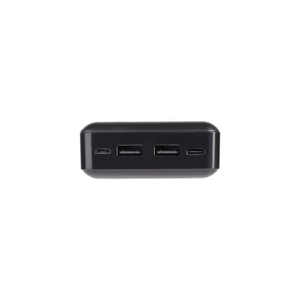 Зарядное устройство "Lumos Max" 20000 mAh с фонариком (черный) (Изображение 4)