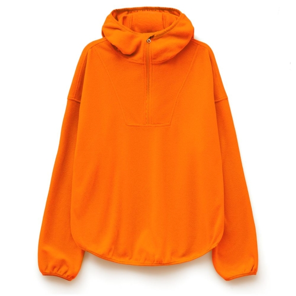 Анорак флисовый унисекс Fliska, оранжевый, размер XL/XXL (Изображение 1)