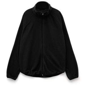 Куртка флисовая унисекс Fliska, черная, размер M/L