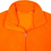 Куртка флисовая унисекс Fliska, оранжевая, размер XS/S (Изображение 3)