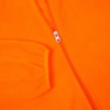 Куртка флисовая унисекс Fliska, оранжевая, размер XS/S (Изображение 4)