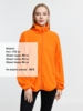 Куртка флисовая унисекс Fliska, оранжевая, размер XS/S (Изображение 7)