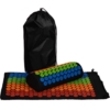 Массажный аккупунктурный коврик с валиком Iglu, разноцветный (Изображение 1)