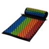 Массажный аккупунктурный коврик с валиком Iglu, разноцветный (Изображение 3)