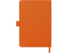 Блокнот А5 в твердой обложке Vision 2.0 soft-touch (оранжевый)  (Изображение 4)