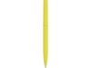 Ручка металлическая шариковая Bright F Gum soft-touch (желтый)  (Изображение 3)