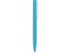 Ручка металлическая шариковая Bright F Gum soft-touch (голубой)  (Изображение 2)