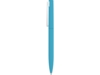 Ручка металлическая шариковая Bright F Gum soft-touch (голубой)  (Изображение 3)
