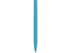 Ручка металлическая шариковая Bright F Gum soft-touch (голубой)  (Изображение 4)