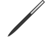 Ручка металлическая шариковая Bright F Gum soft-touch (черный)  (Изображение 1)
