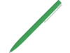 Ручка металлическая шариковая Bright F Gum soft-touch (зеленый)  (Изображение 1)